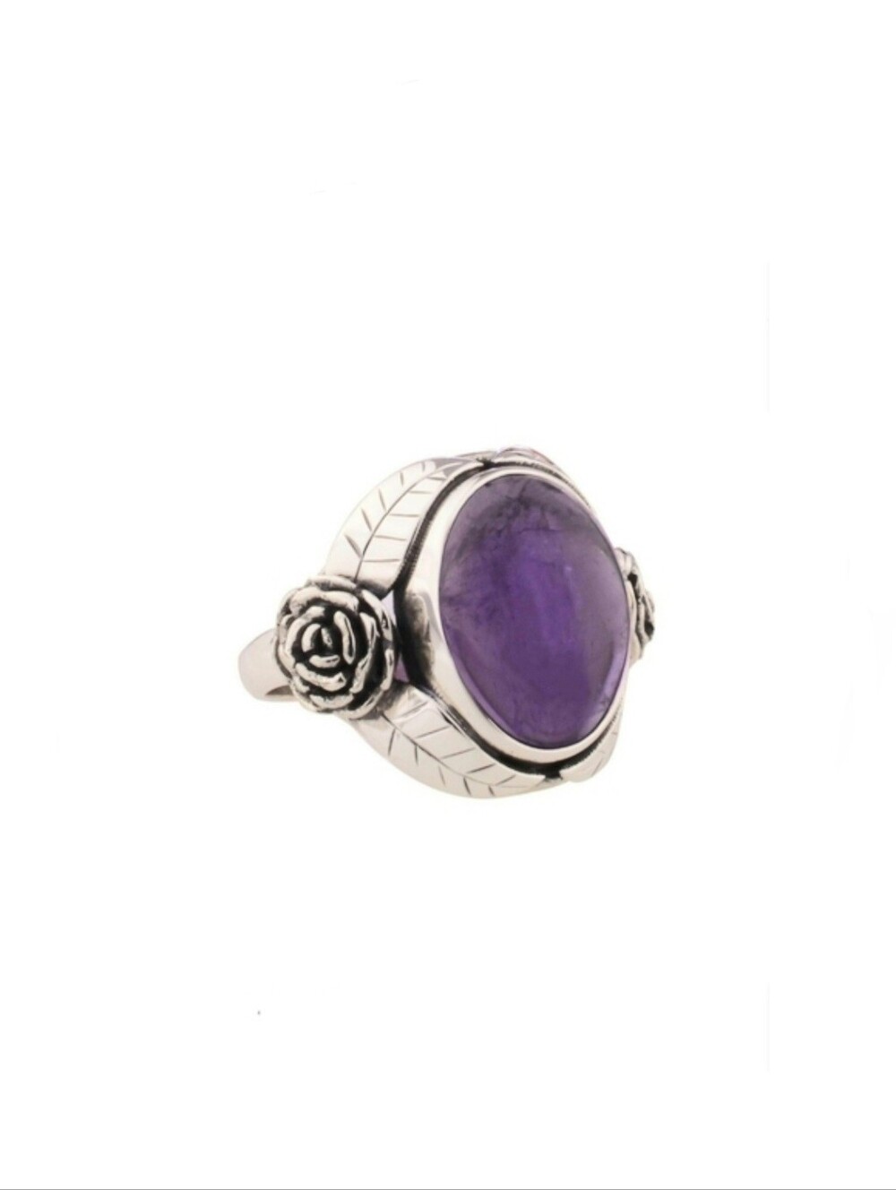 🥰 AUSTIN ROSE STERLING SILVER RING - Picture 2 of 7